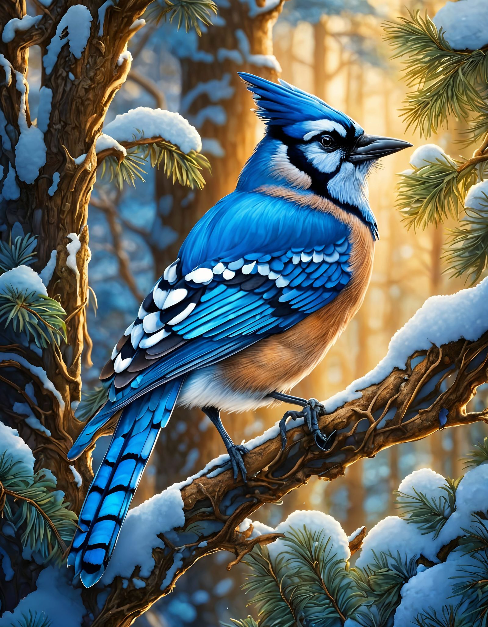 Blue Jay is Looking Forward to Spring