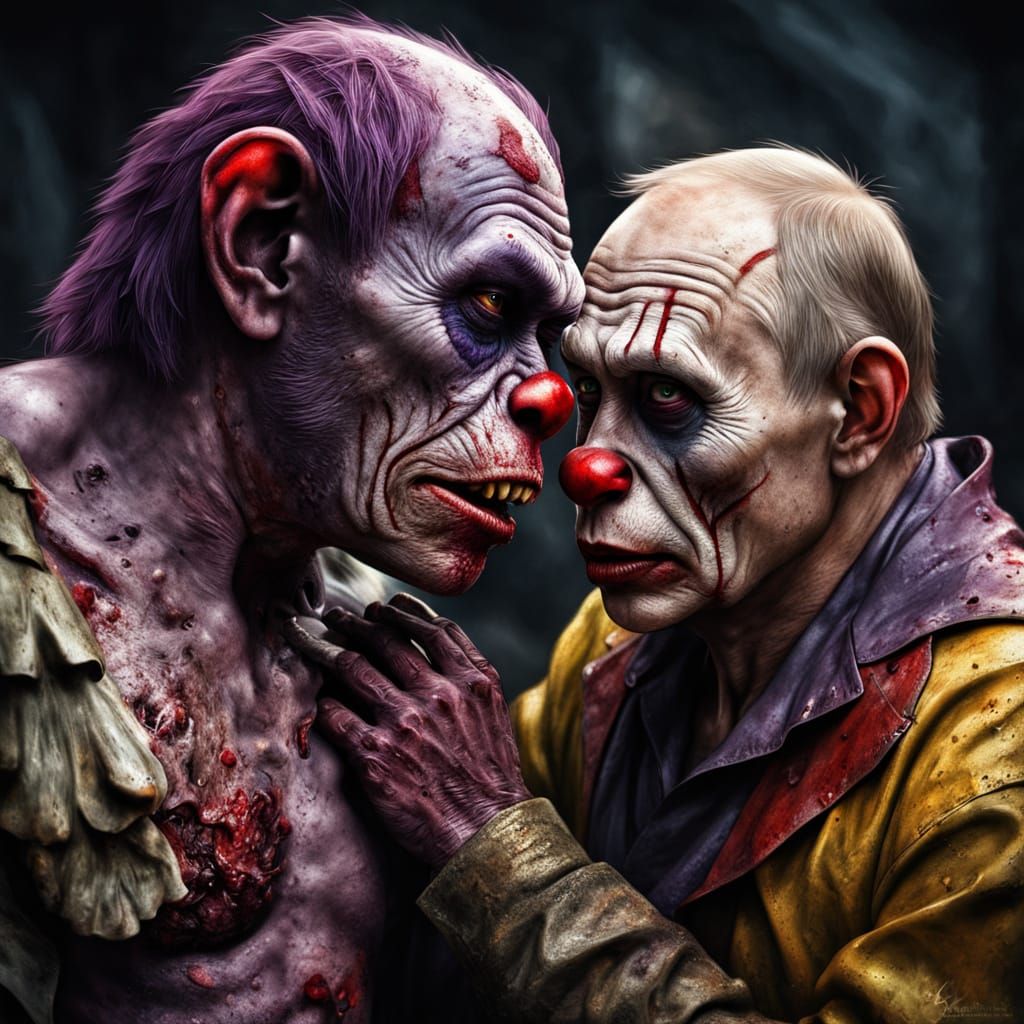 Gory Embrace of Rotting Monstrosities in Hyper-Realistic Dig...