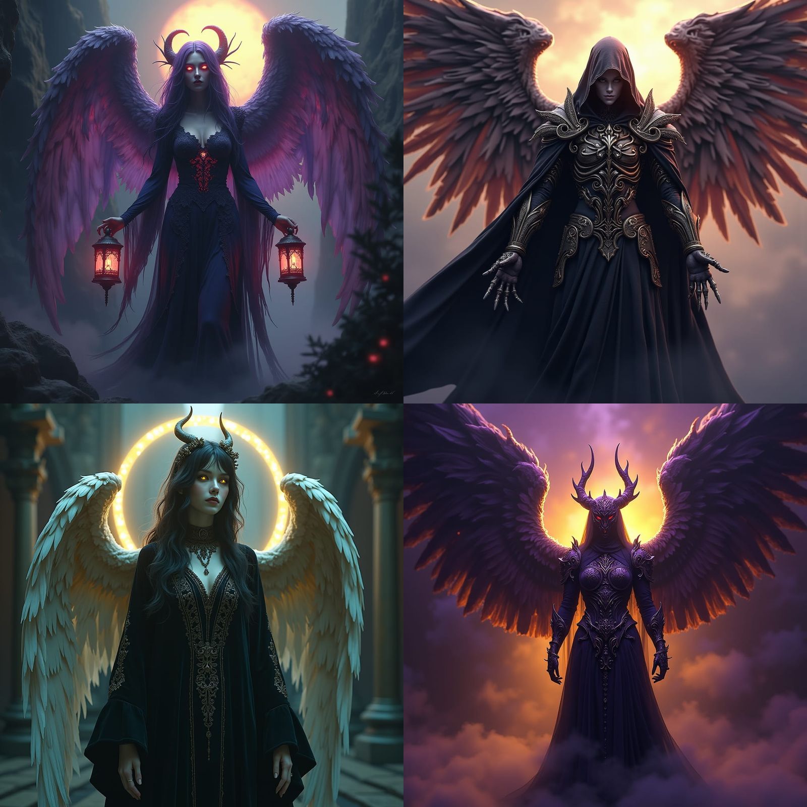 Angel of Death: Dark Fantasy Concept Art