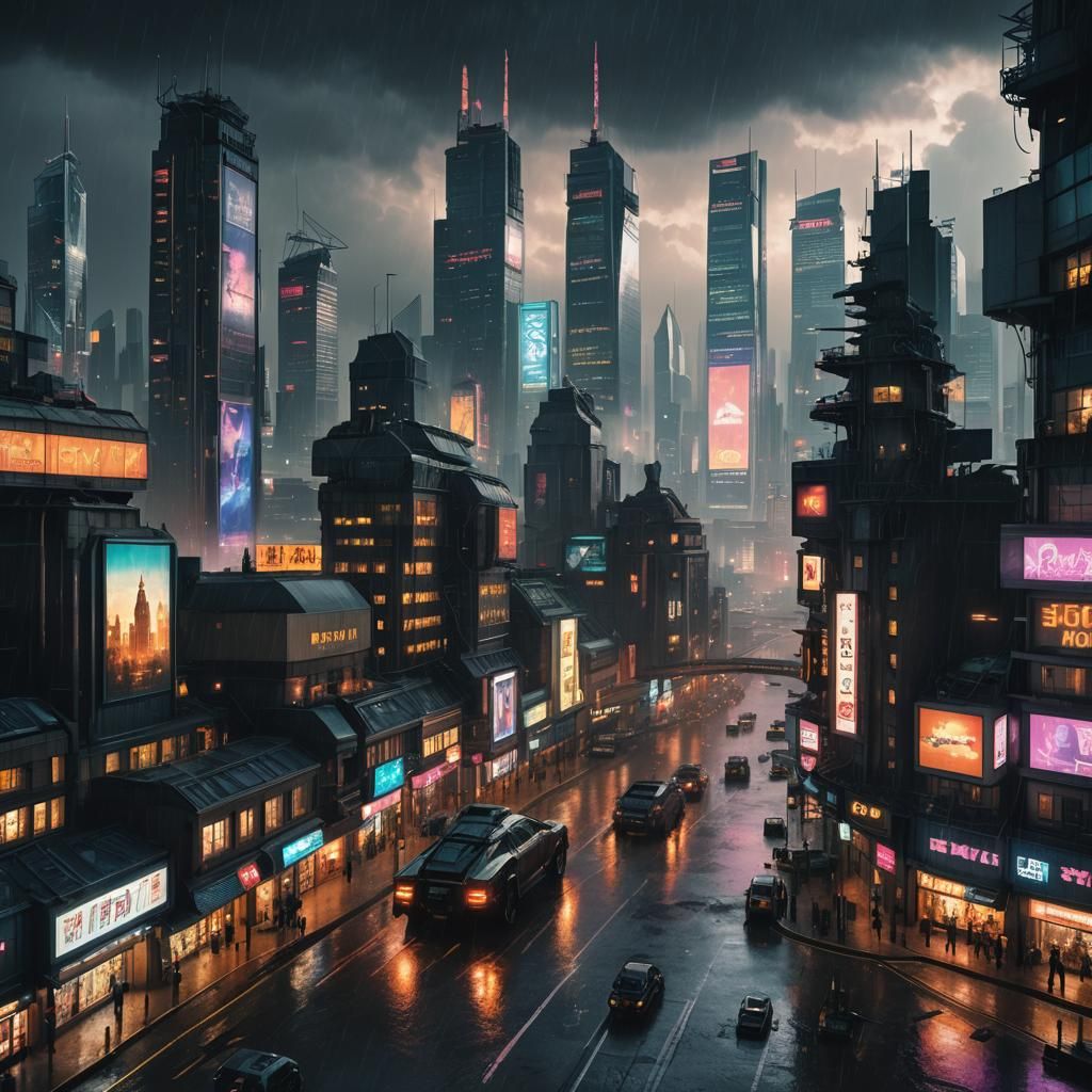 London in the future year 3024