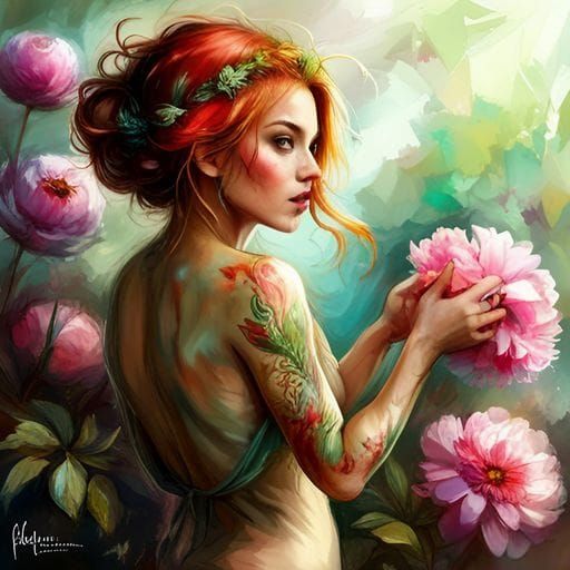 AI Generated Pretty Portrait