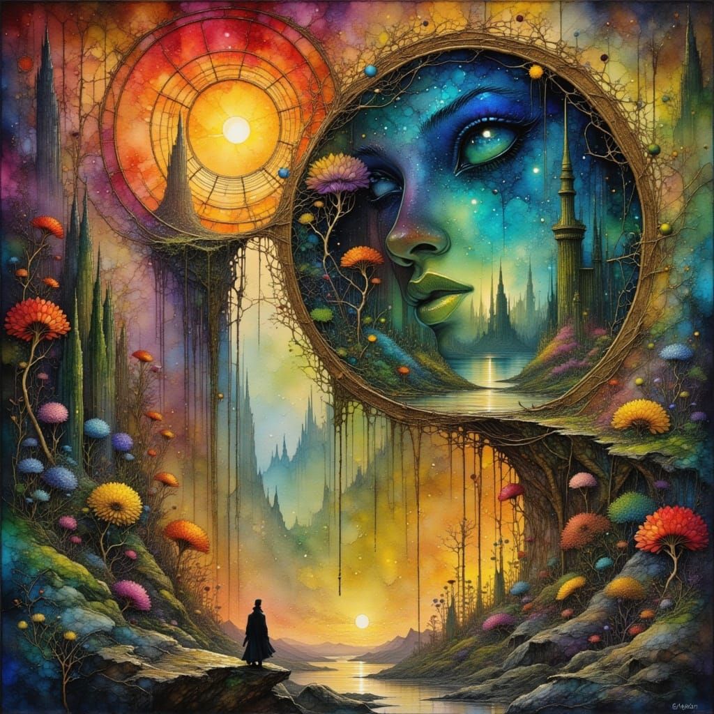 Ethereal Fantasy Art of Life's Fate