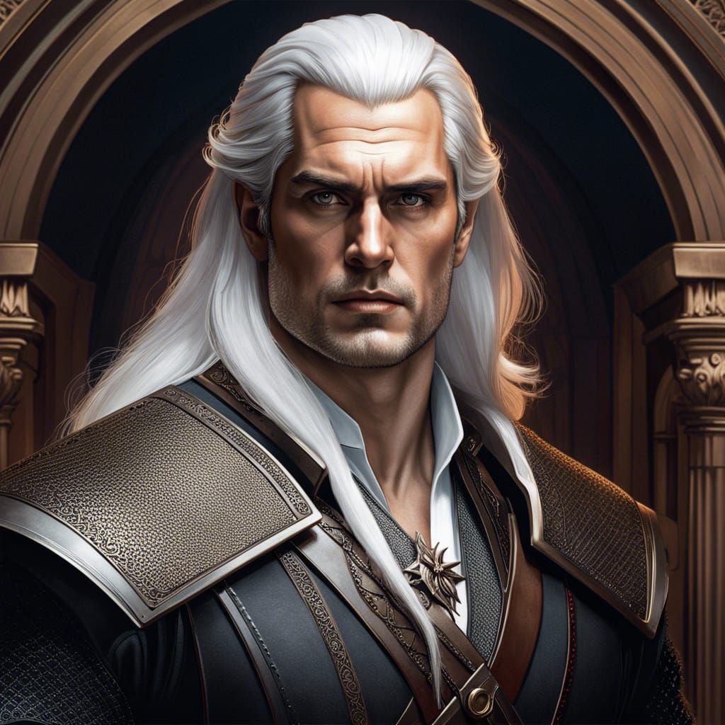 Henry Cavill as The Witcher