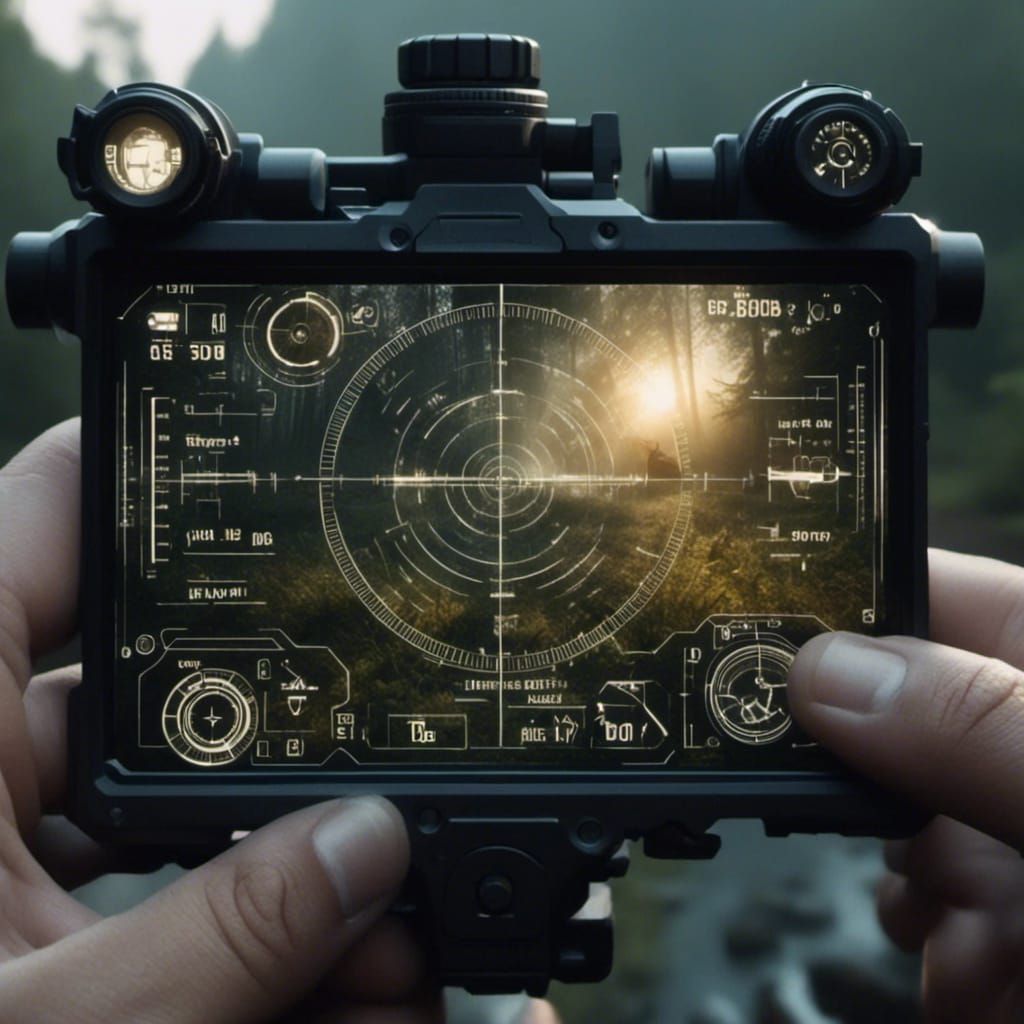 Minimalist HUD Design for Futuristic Interface