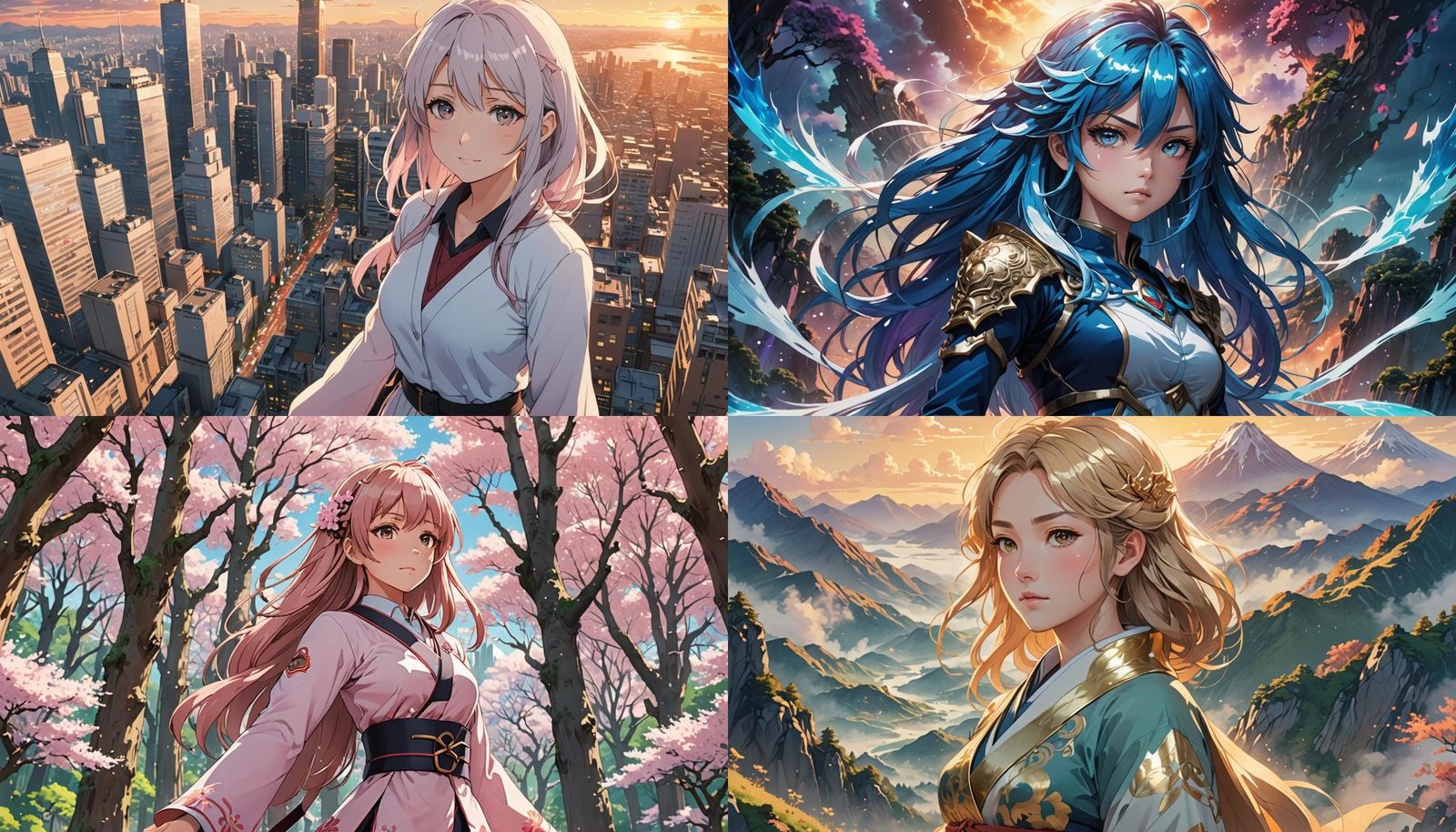 Anime Giantess Exploring the World