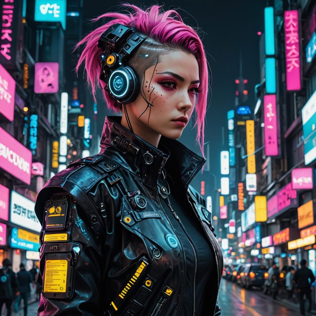 Cyberpunk Silkpunk Nanopunk Fusion