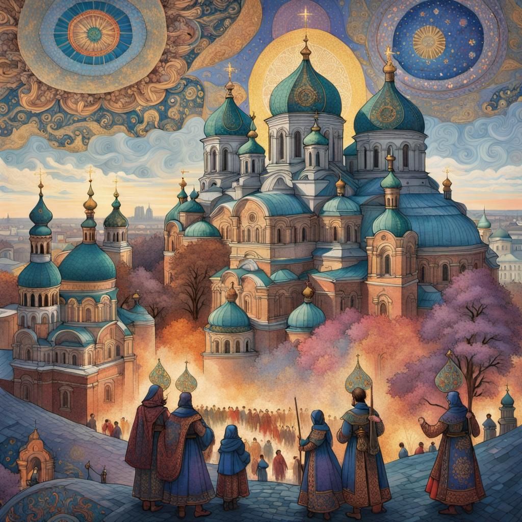 Princess Olha and Rus Warriors: Medieval Manuscript Art