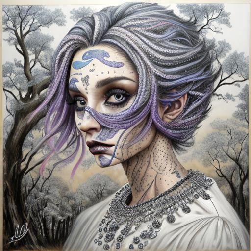 Vibrant Abstract Art Illustration