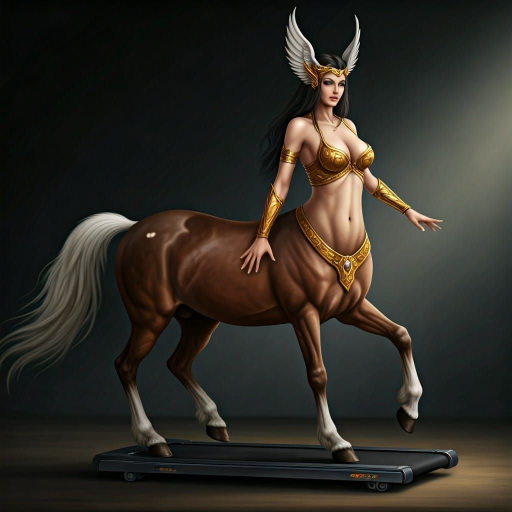 Centaur Maiden's Treadmill Workout