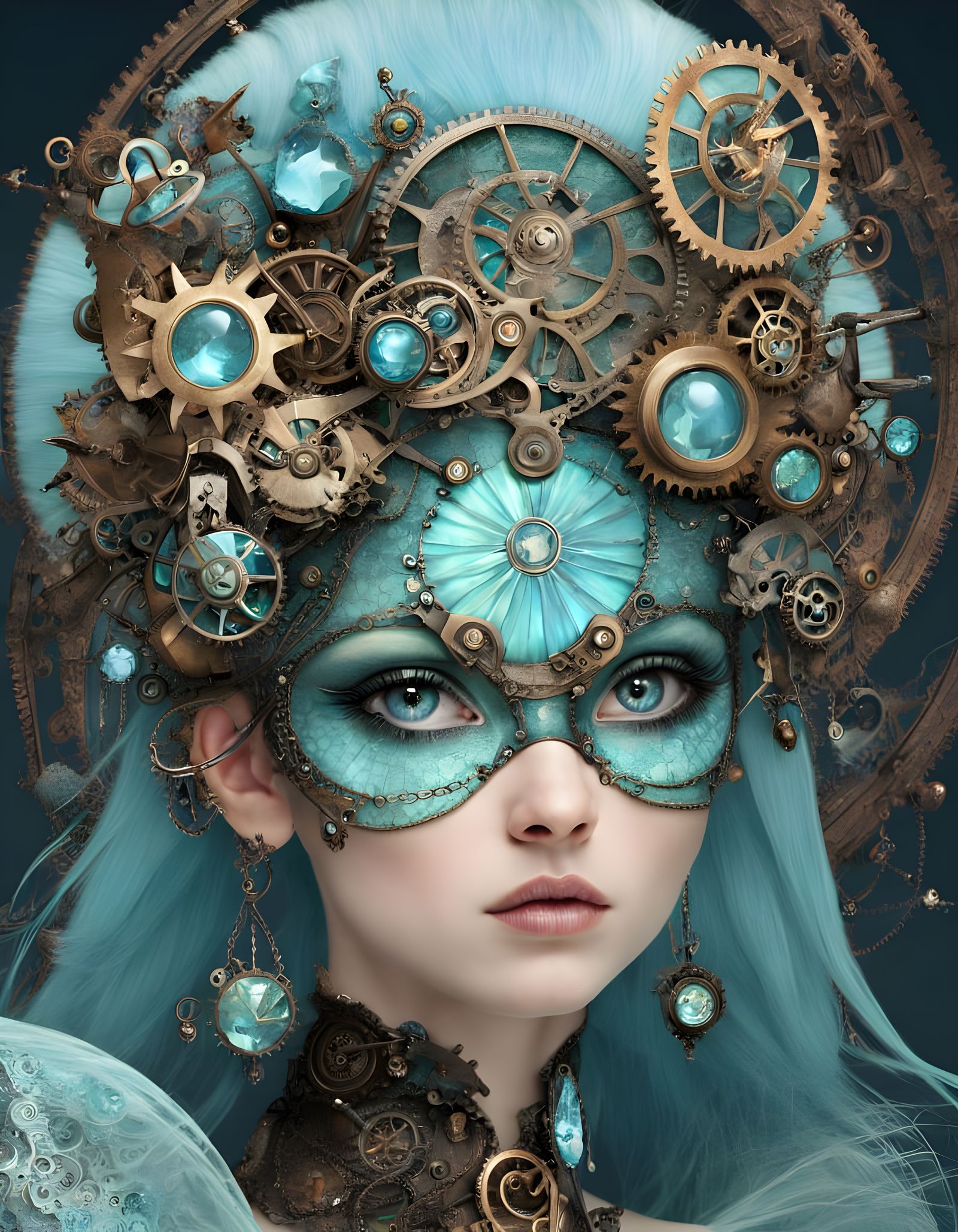 Steampunk masquerade