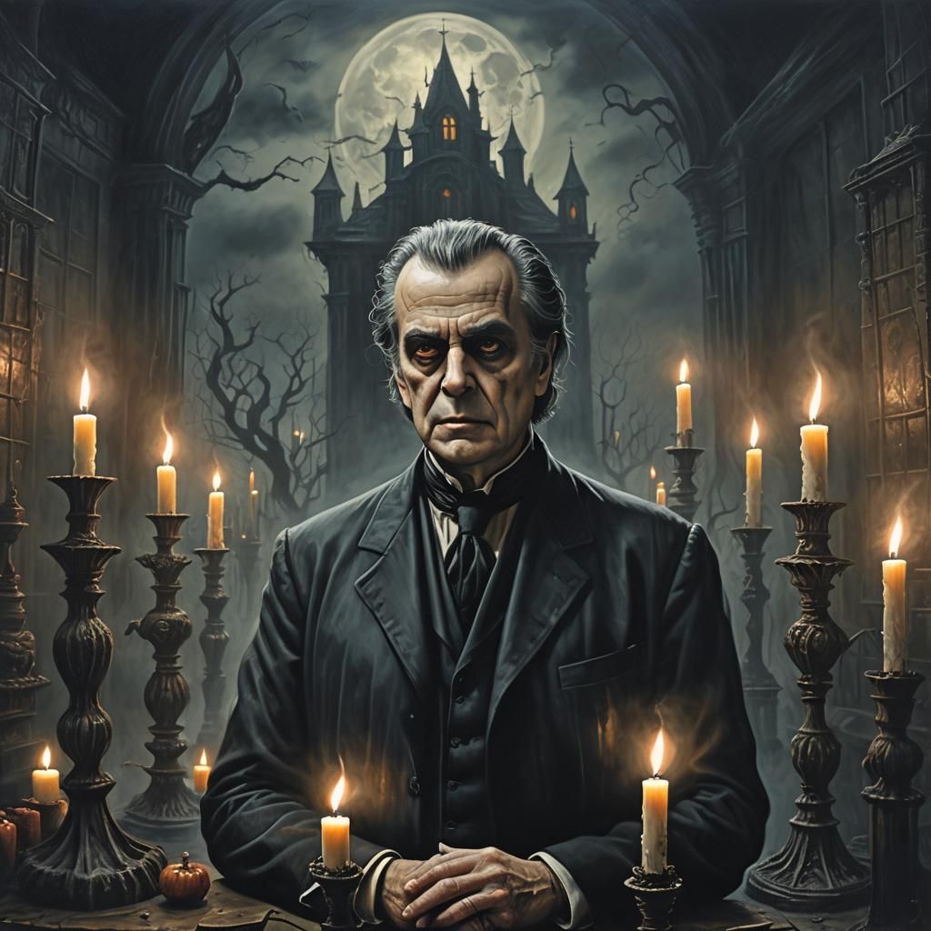 Minister Of Nightmare School, 1856 photo, demonic, creepy, e...