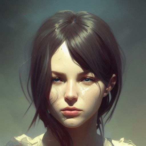 Detailed Portrait in Dynamic Lighting Style