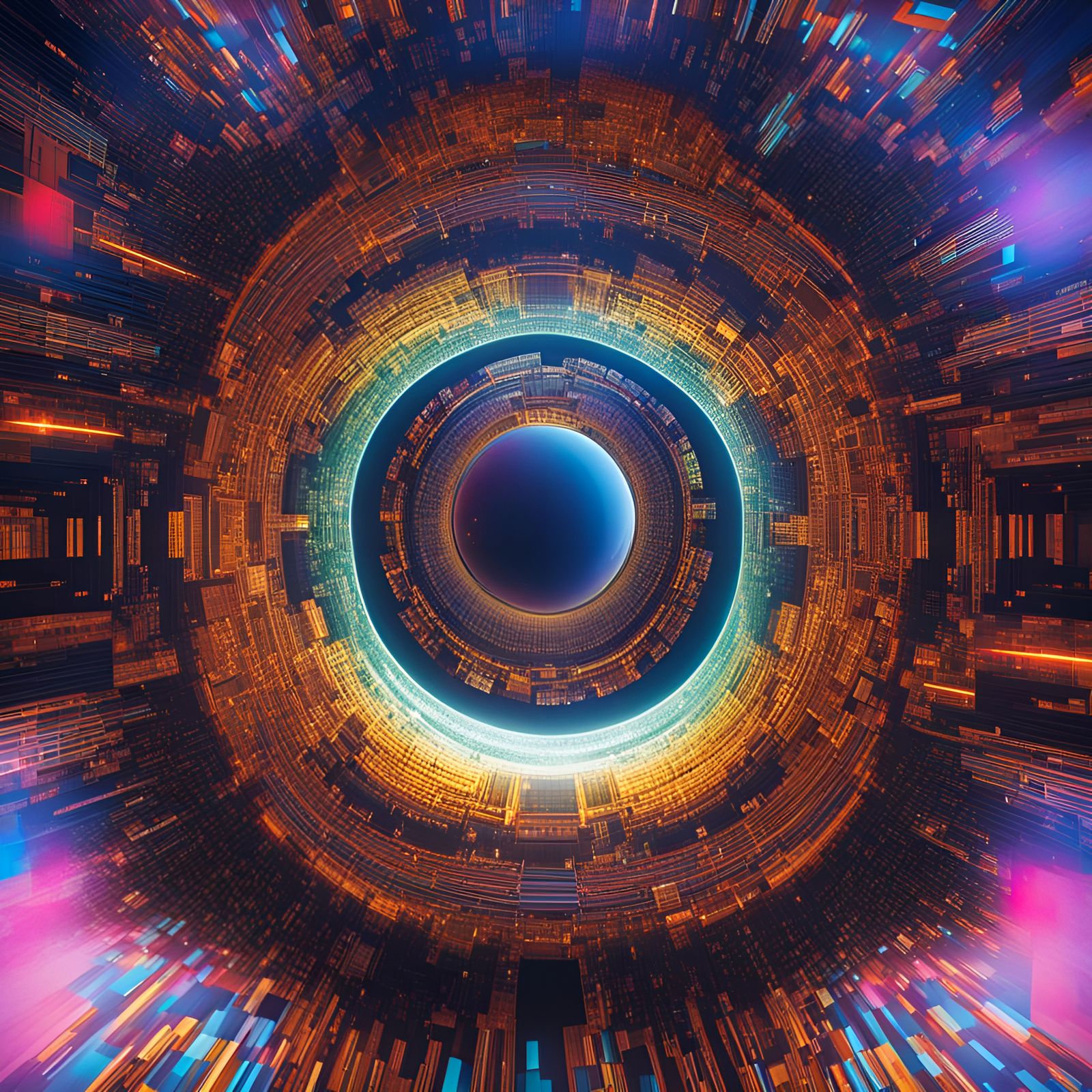 Glitches in the code or gaps in a strange dream