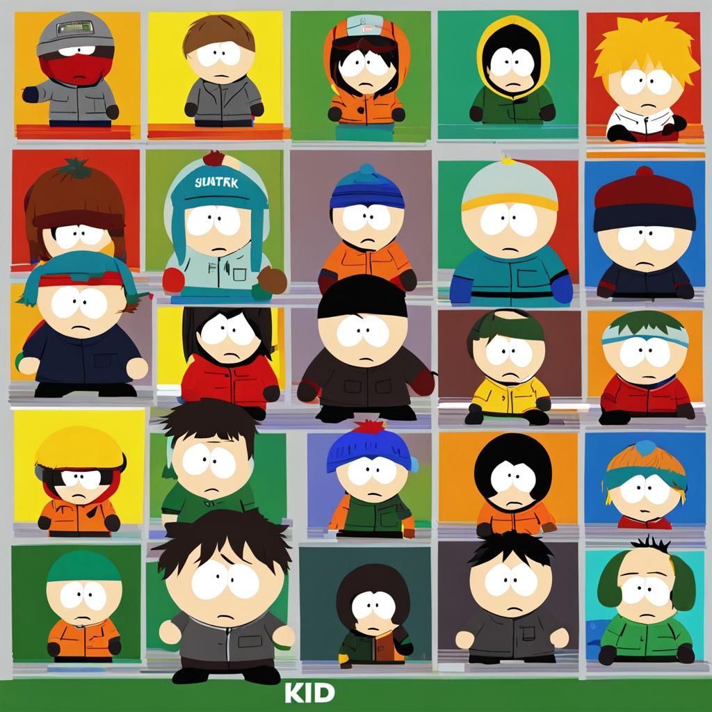 New Kid in South Park Style