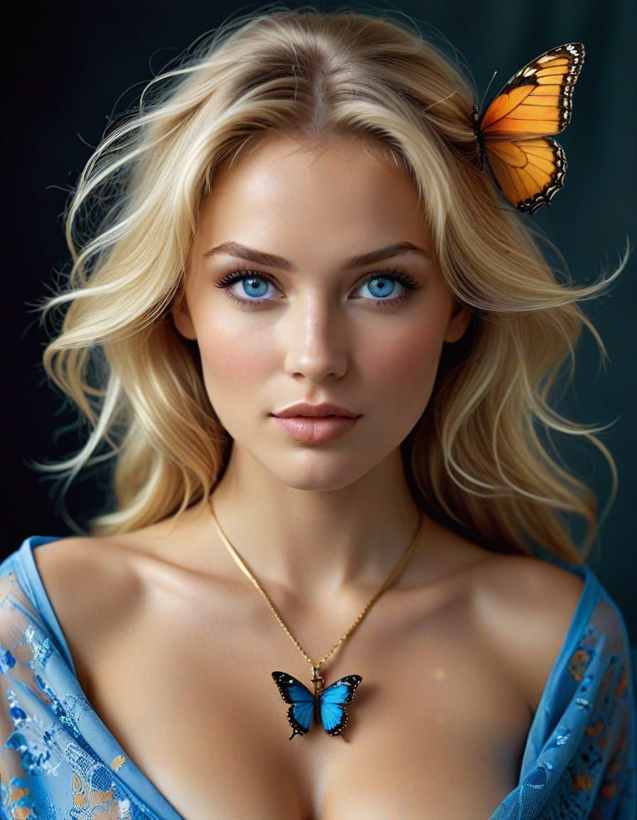 Blue Butterfly 2
