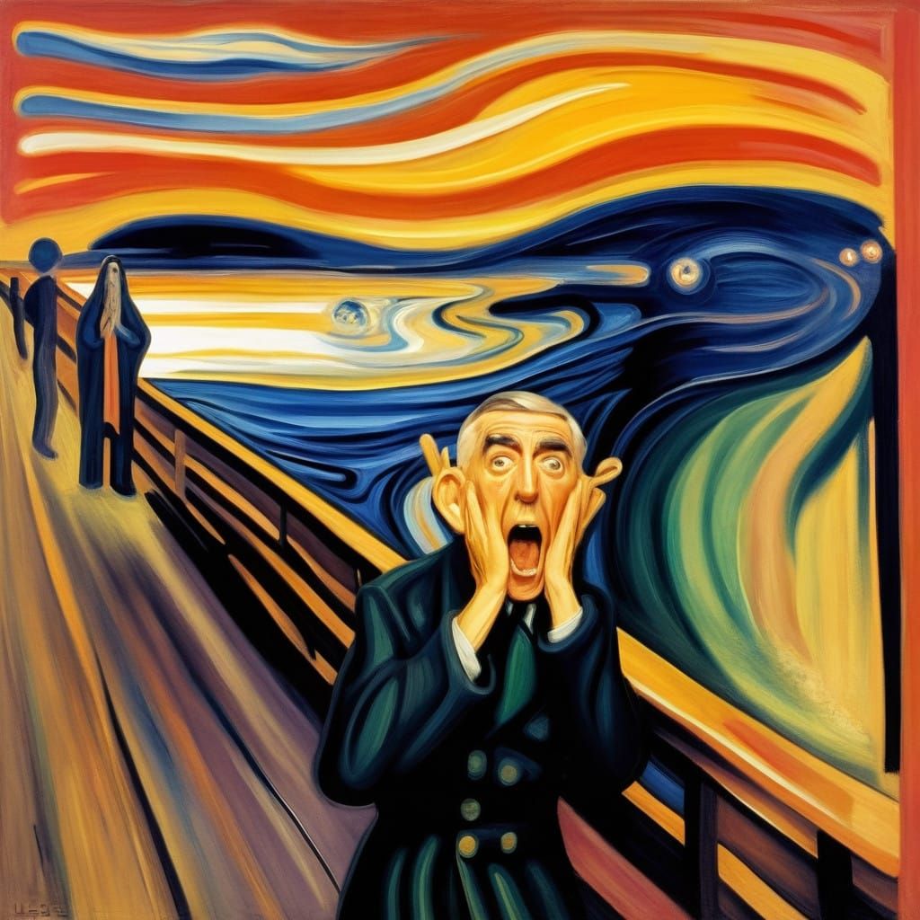 R. Lee Ermey Meets Edvard Munch in A Haunting Mashup