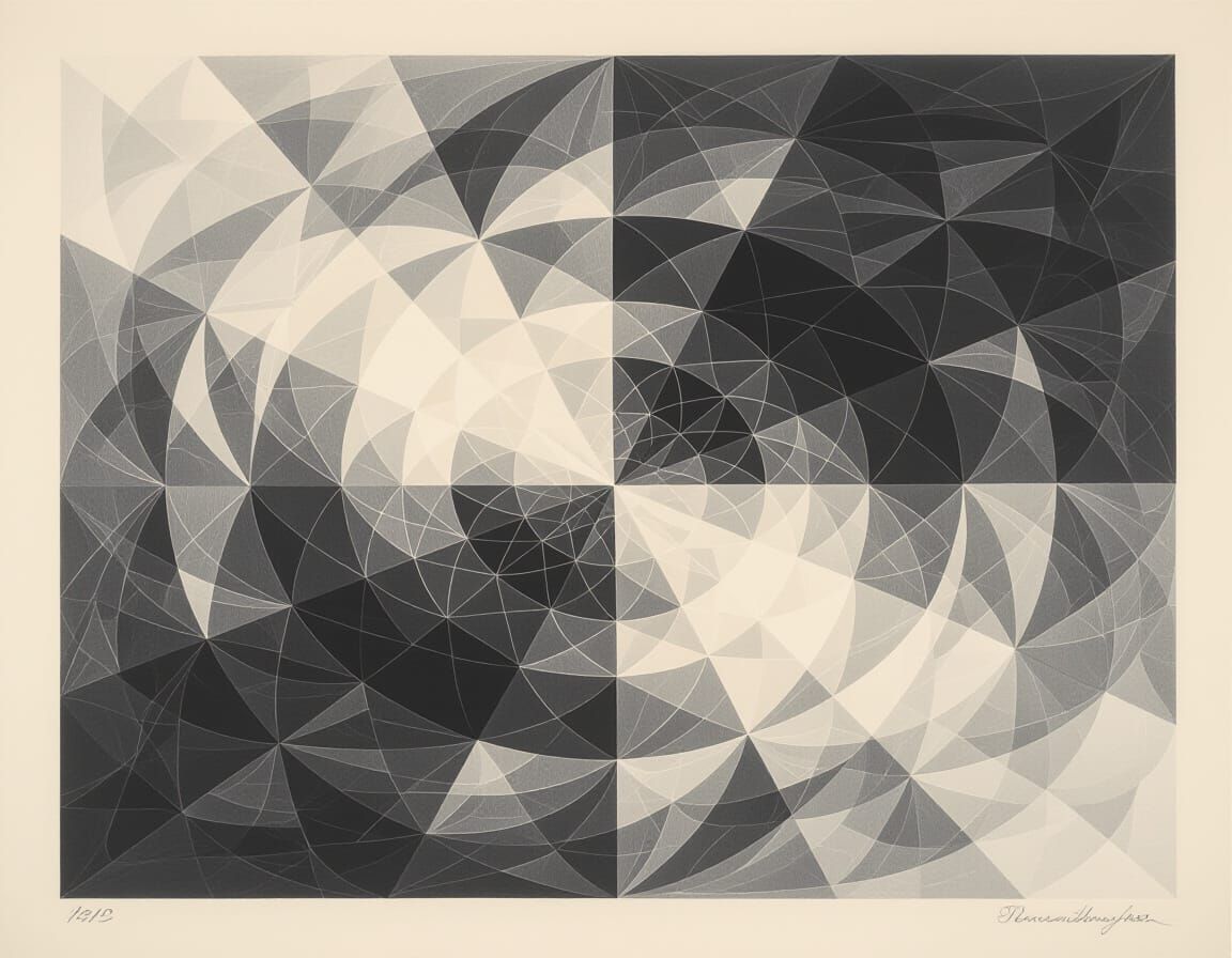 Transcendental abstract lithography