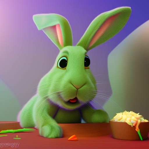 Do not eat too much green, friend