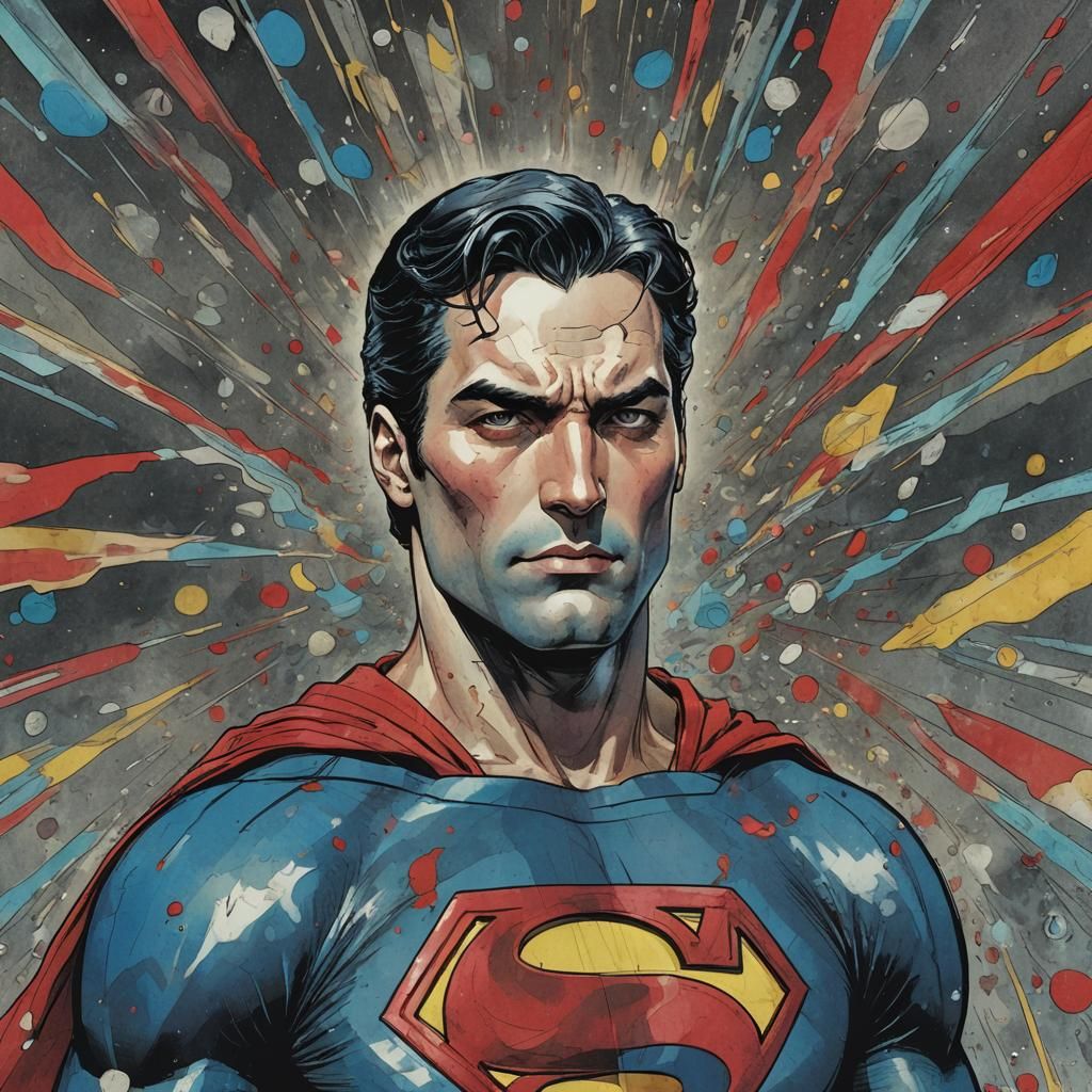 Superman's X-Ray Vision: A Colorful Fantasy