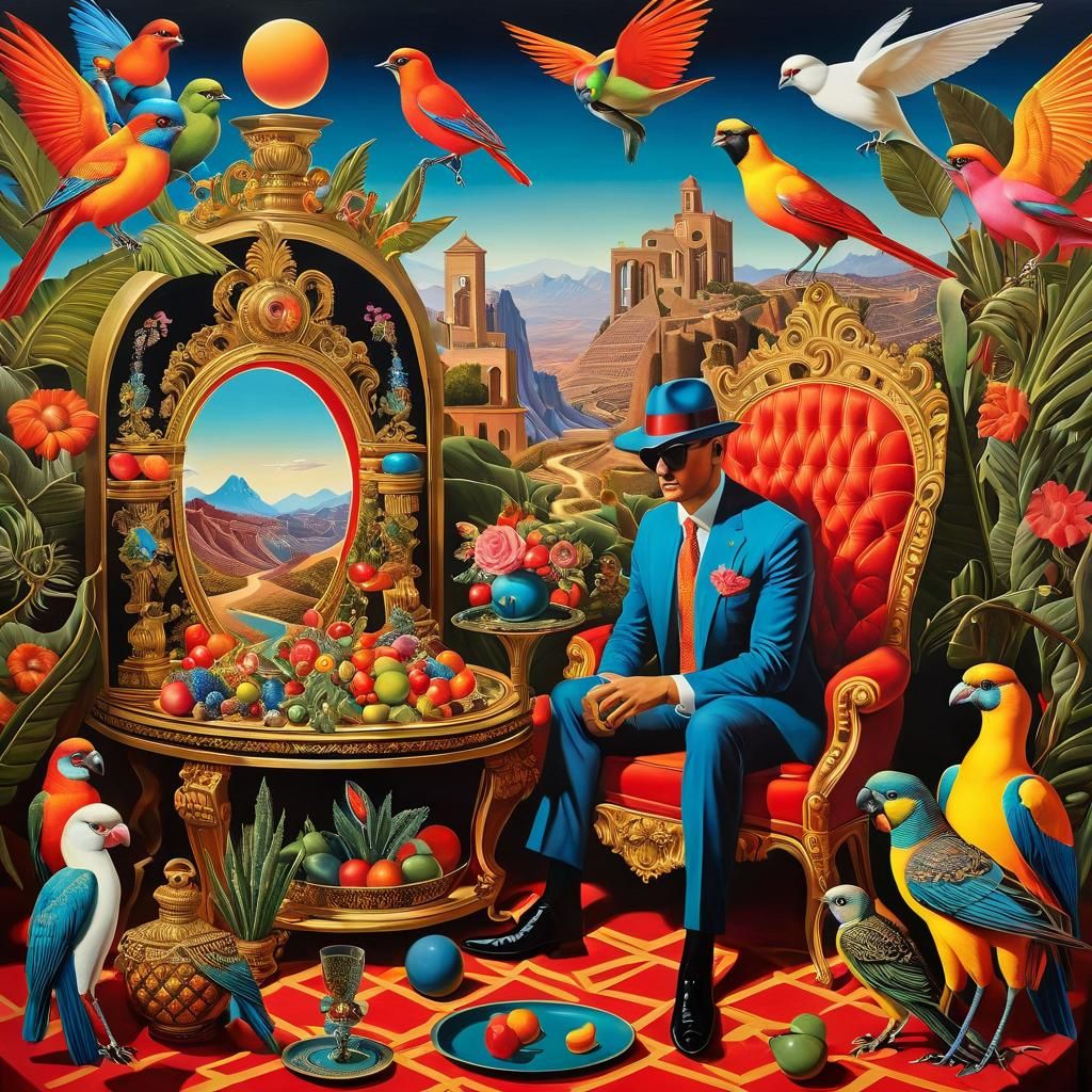 Surreal Maximalist Art Inspired by Chris Mars