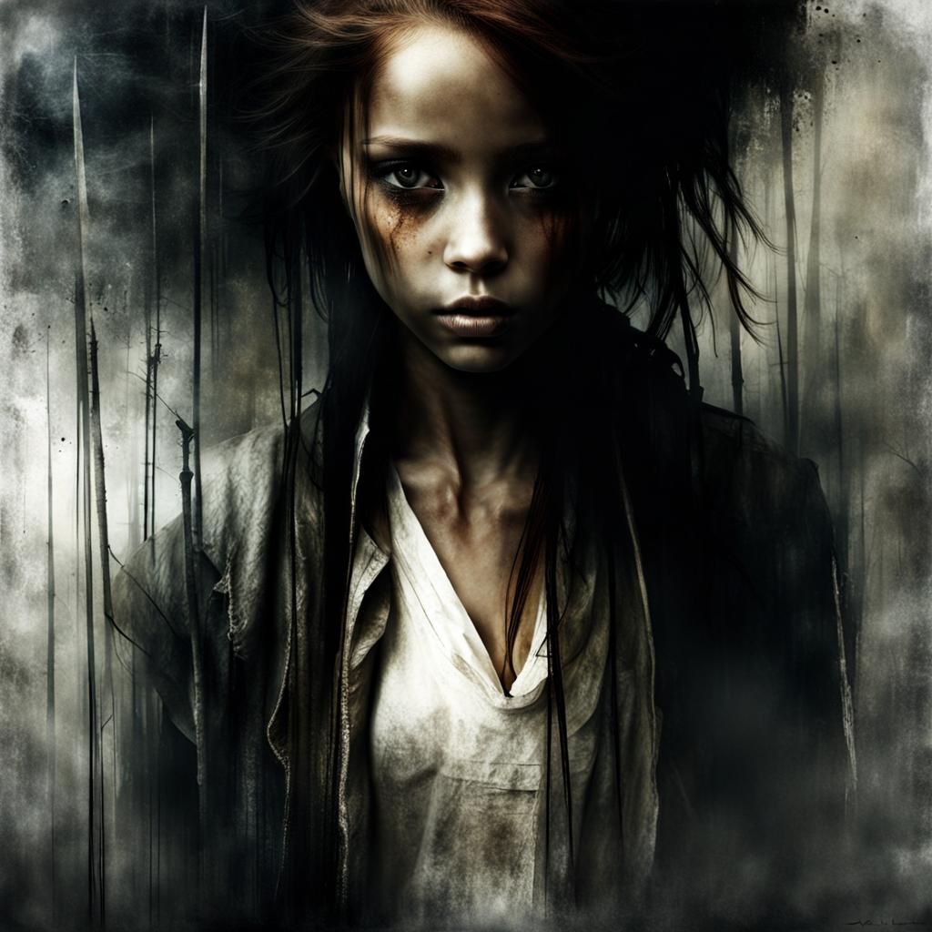 Children Show Courage in Terror as CGI Art