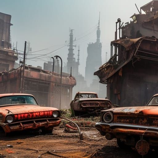 The last remnants of humanity