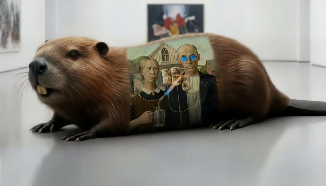 AI Art Generation for Image Replacement on Beaver