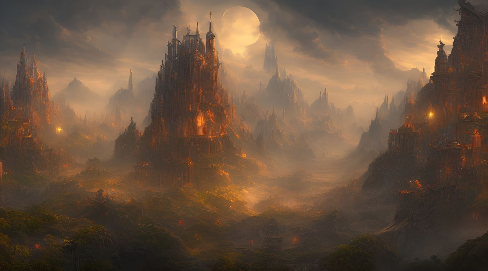 Futuristic Eco-City: A Vibrant, Hi-Tech Metropolis