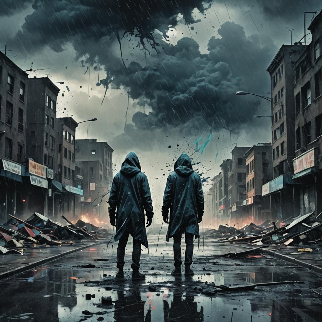 Ink splatter art Cinematic film still, shot on v-raptor XL, ...