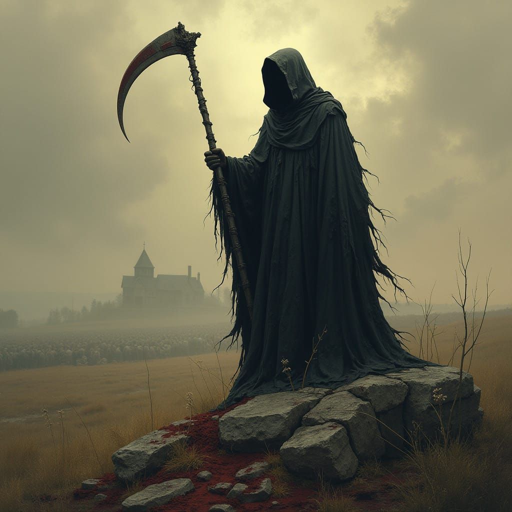 The Grim Reaper Watches Over Gettysburg