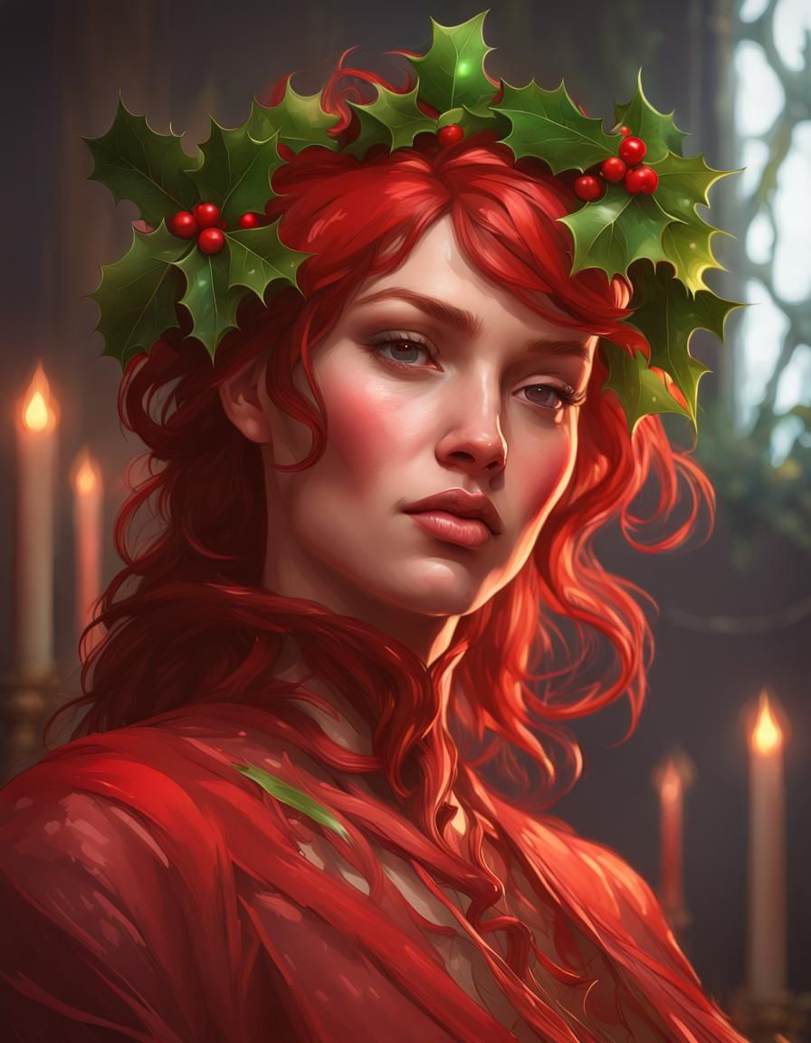 Christmas Elegance in Vibrant Triadic Colors