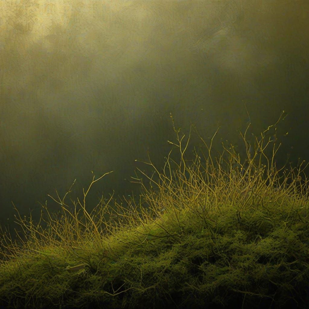 Abstract Brass Concept Art in Ultraminimalist Style