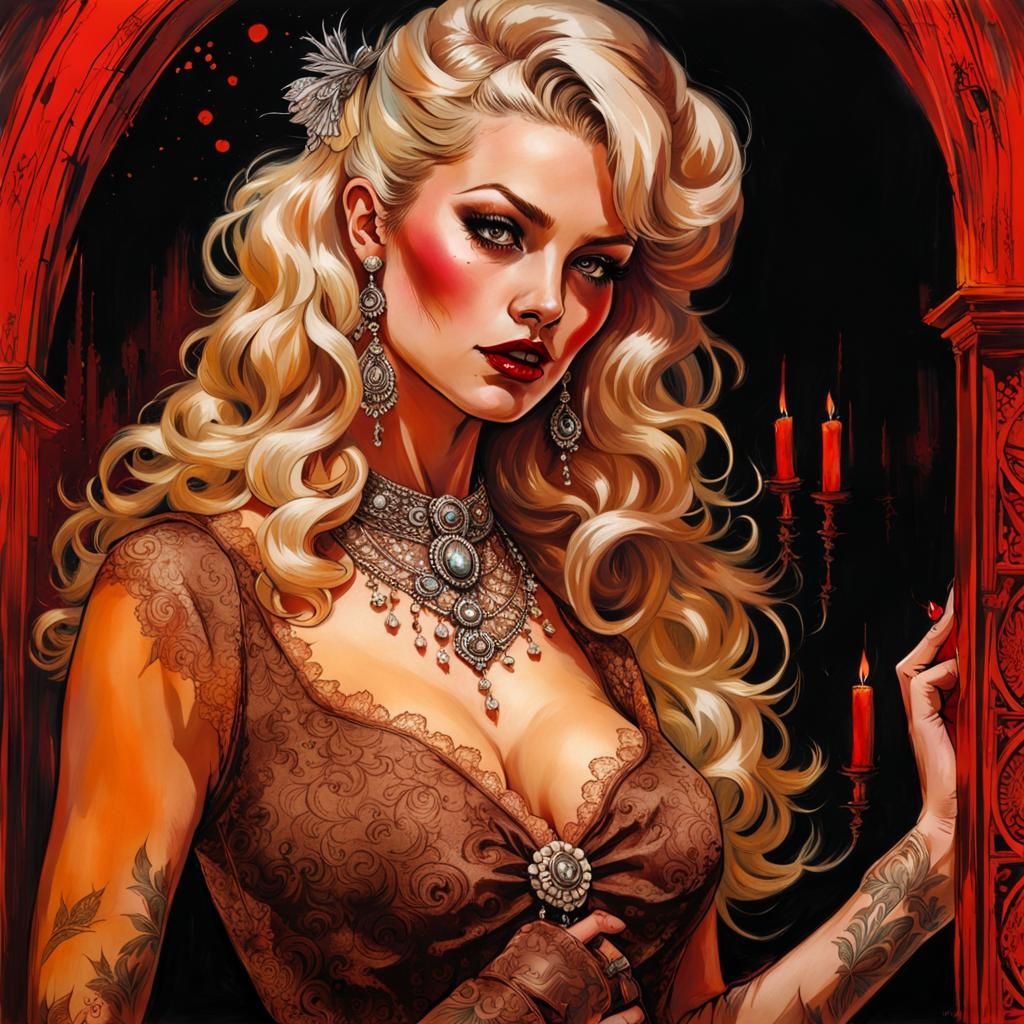 Honky Tonk Woman in Brown Haze π€ v2