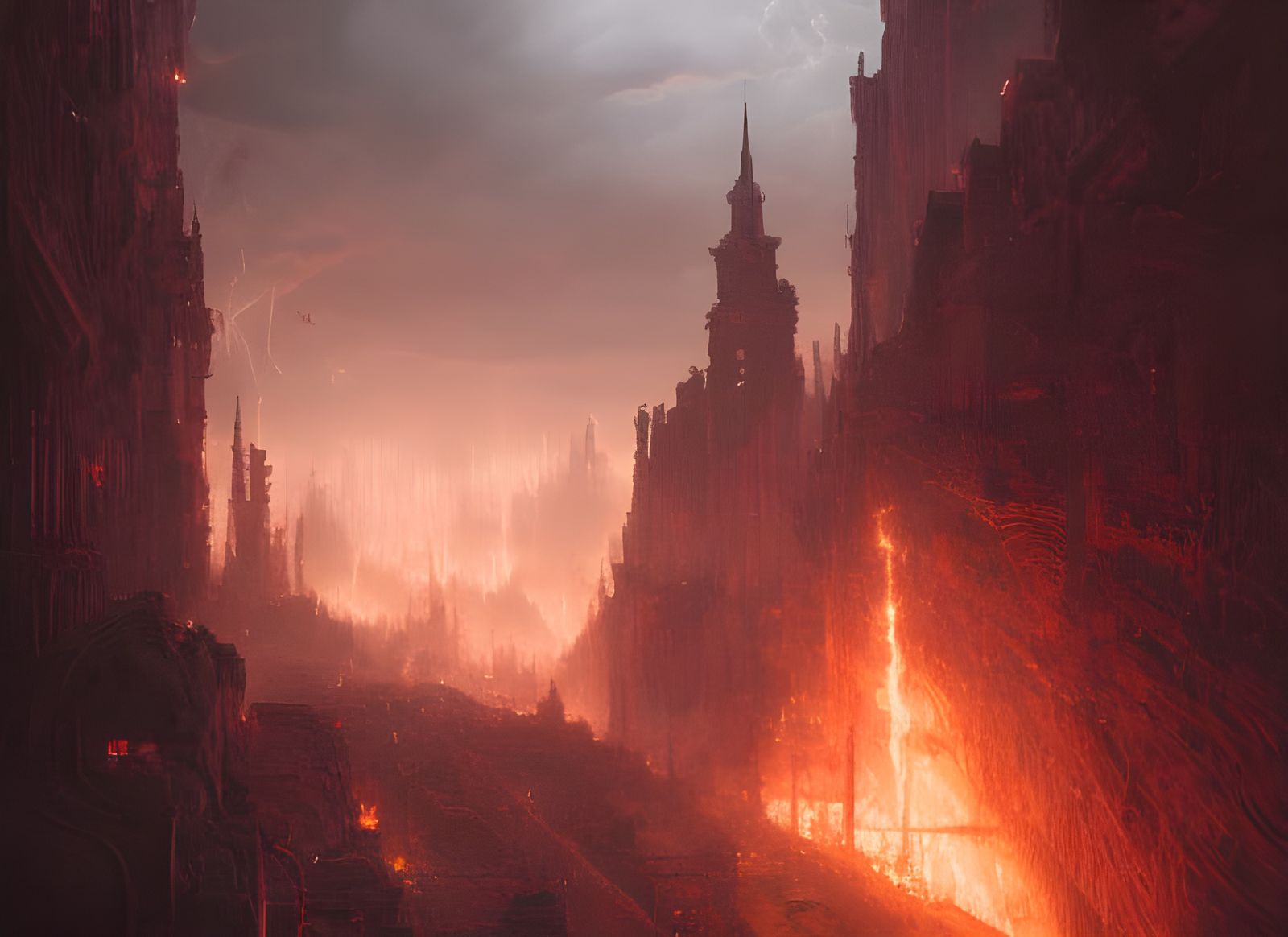 As cities burn