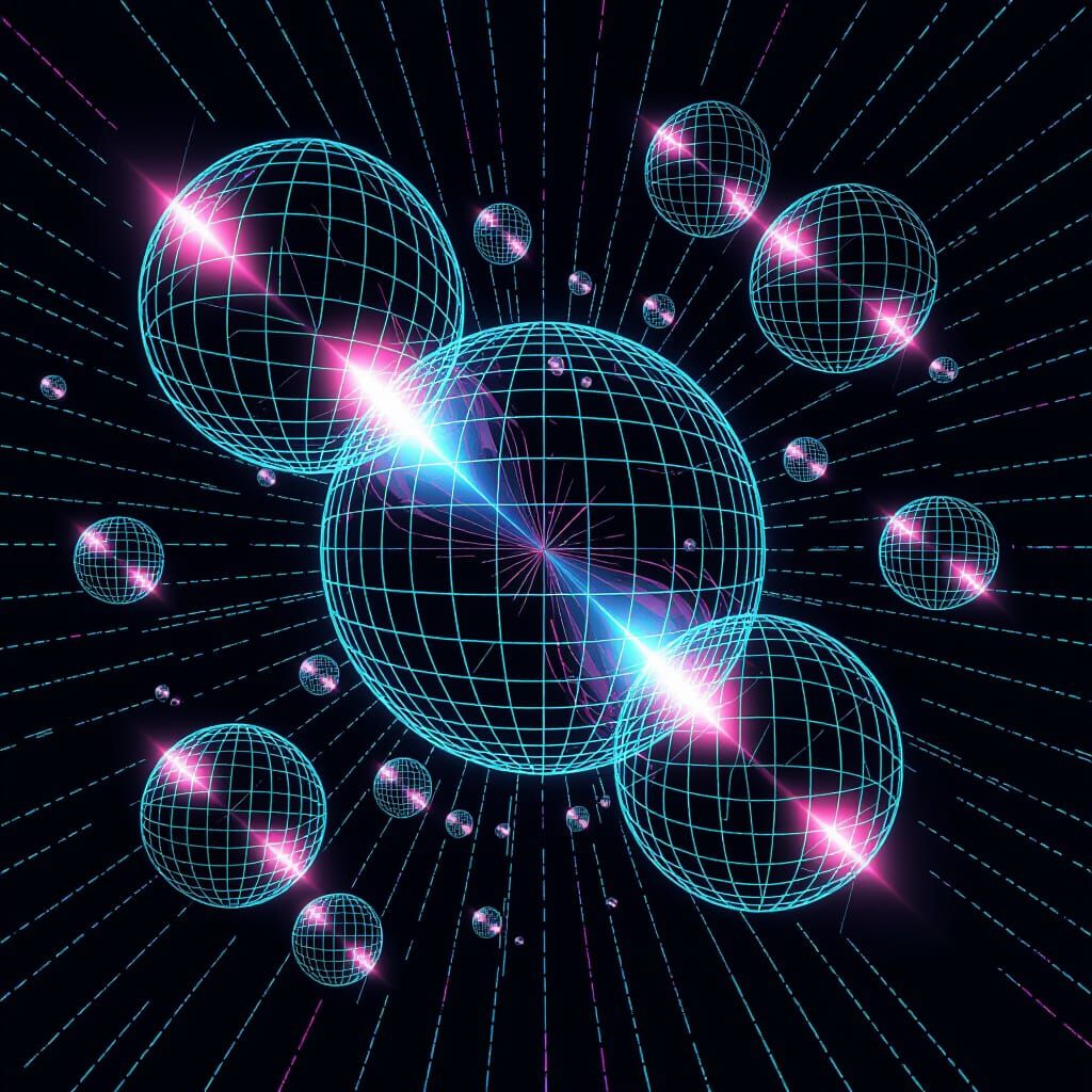 Algorithmic Bubbles in Early CGI Style