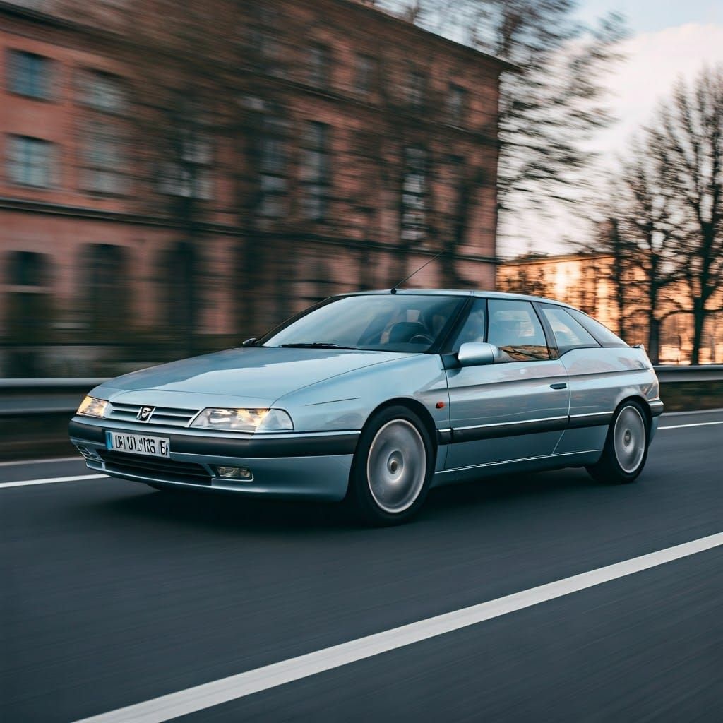 Epic 1993 XM Concept Cruises through Spring Morning Lyon