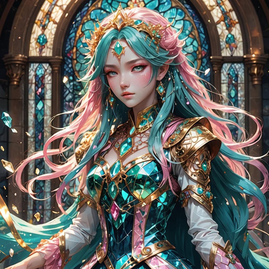 Mystical Beauty in Anime Concept Art