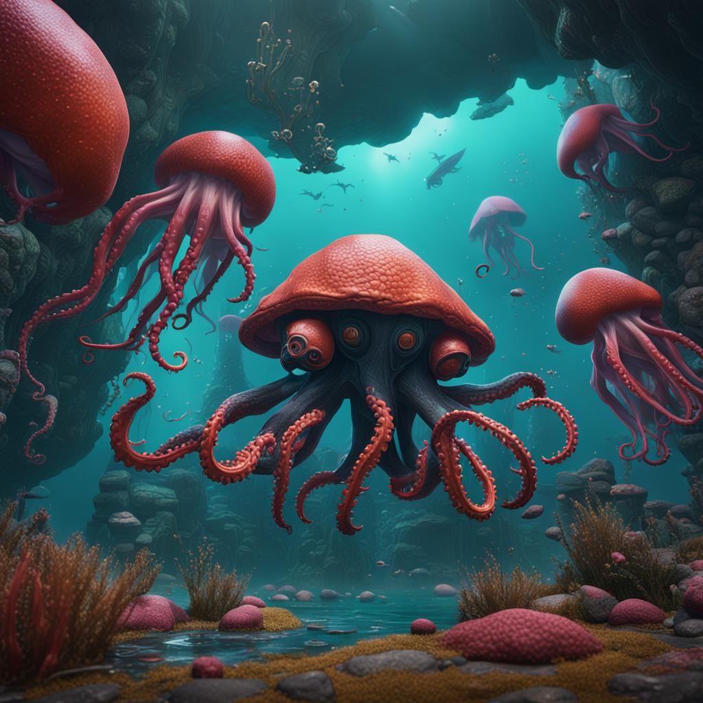 Squid Game: Detailed Matte Painting in 8K