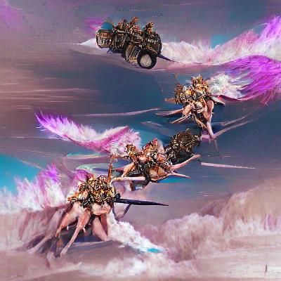 Ride of the Valkyries: Mythic Warriors on Winged Steeds