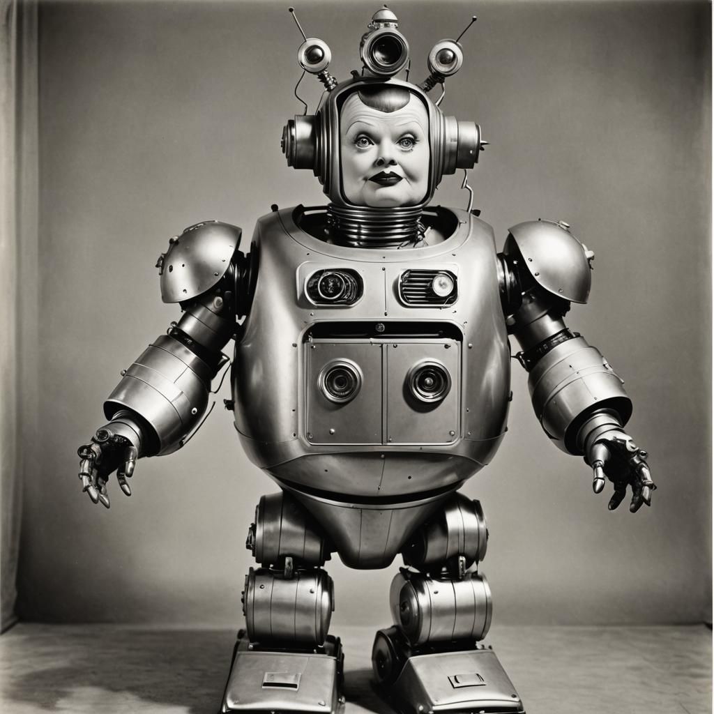 Lucille Ball as an Obese Robot