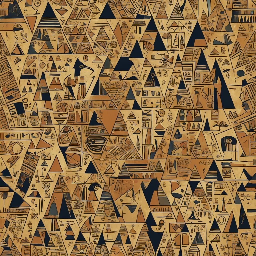 Egyptian Geometric Abstractions Unveiled