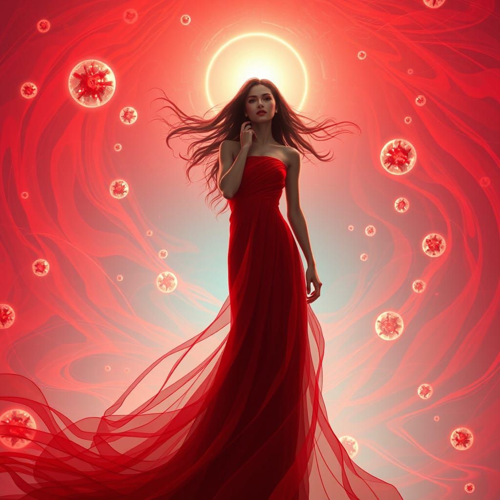 The most dominant atom in the sun is Hydrogen. The atomic emissions spectra of hydrogen is red light The connection betw...