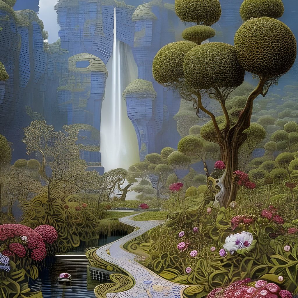 Figures in Pre-Raphaelite Style Lighting