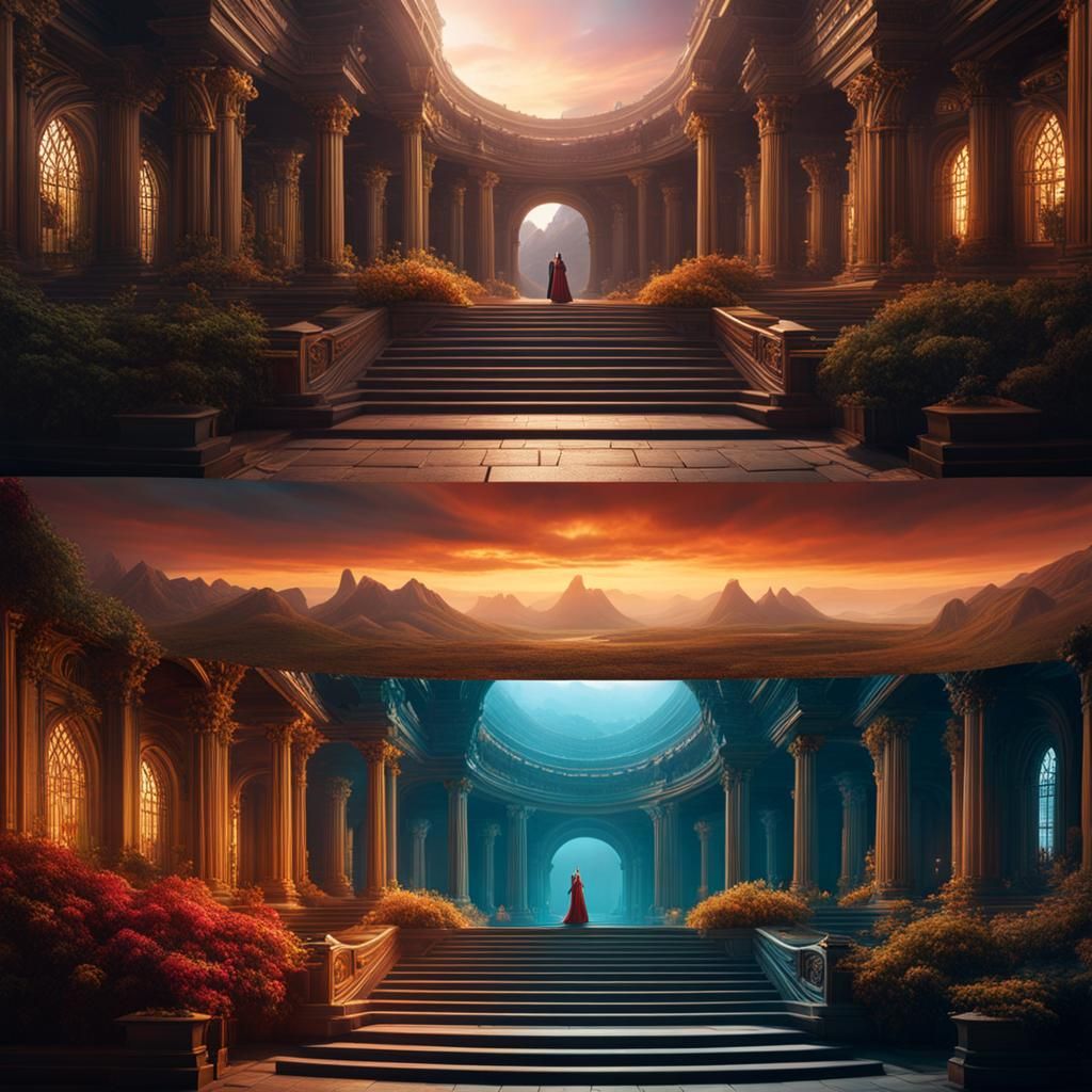 Past, Future, and Present: A Visual Comparison