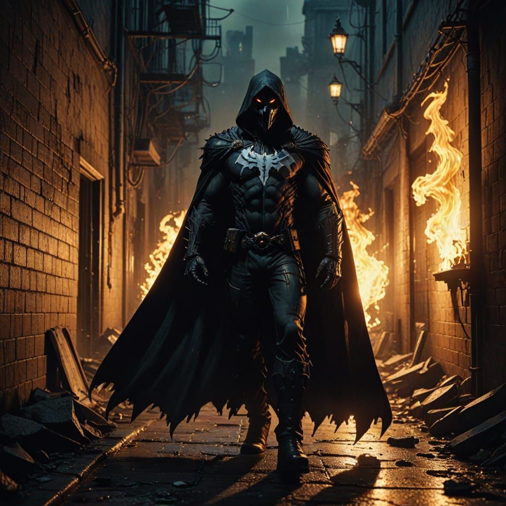 Dark Fantasy Comic Book Art: Spawn, Violator, and Malbolgia ...