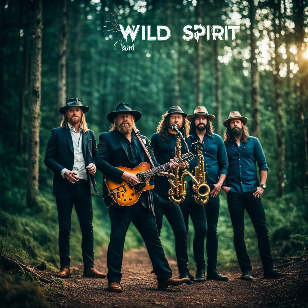 Wild Spirit Album Cover: Professional Photography