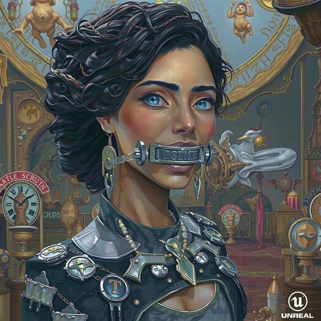 Mystical Metal Gag Binds Ancient Secrets