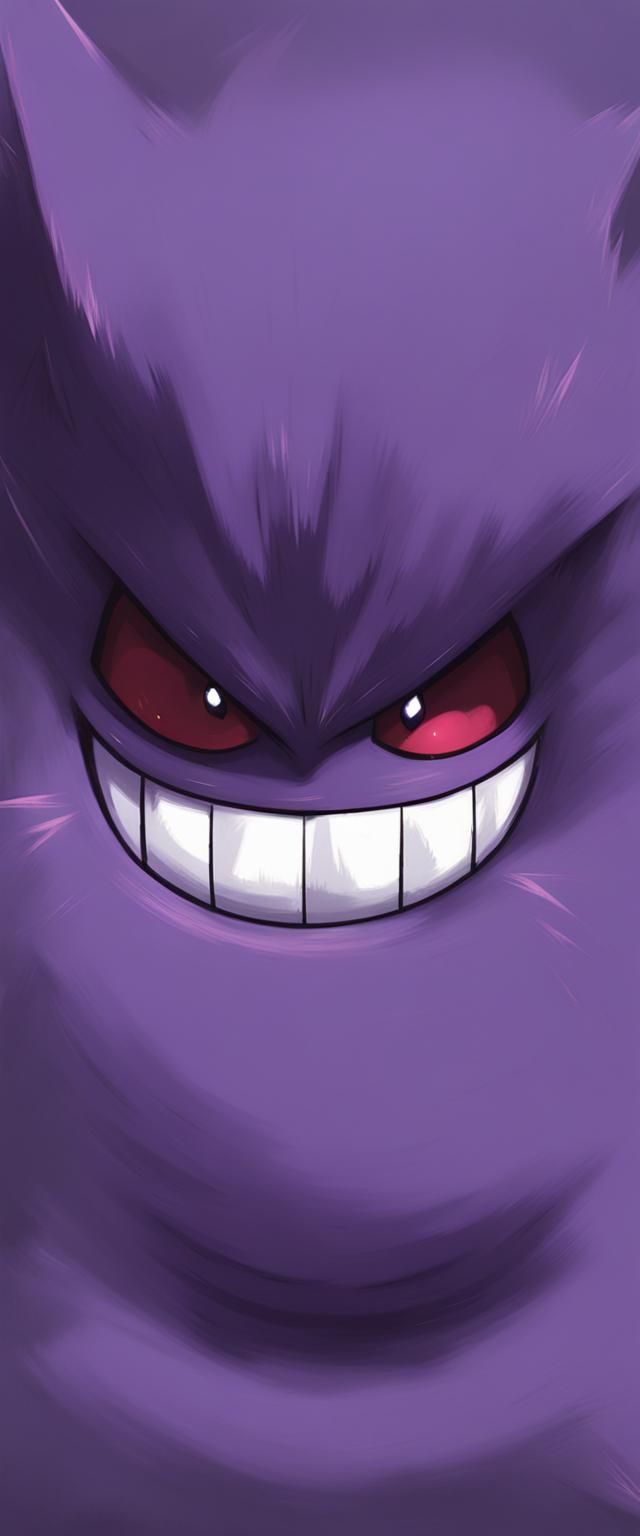 Gengar Illustration