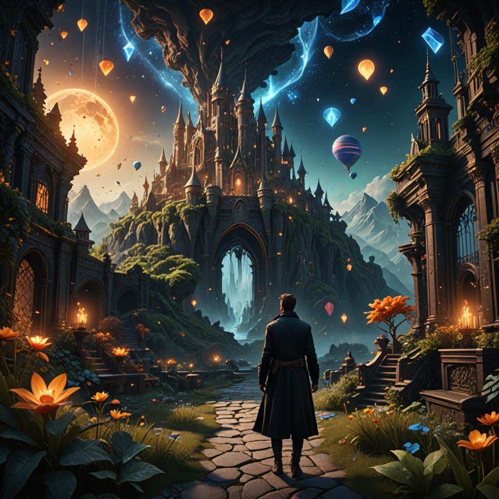 A Young Woman Finds Guidance Among Celestial Words