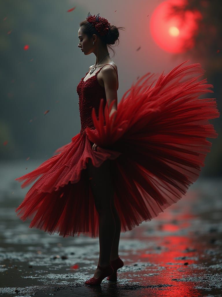 Crimson Ballerina